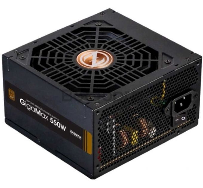 Блок питания ATX Zalman ZM550-GVII 550W, EPS, APFC, fan 120mm, 80+ Bronze, Retail