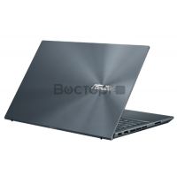 Ноутбук ASUS Zenbook Pro 15 UM535QA-KS241 AMD Ryzen 7 5800H/16Gb/1Tb SSD SSD Nvme/15.6 FHD GLARE TOUCH IPS 400 nit 1920x1080/WiFi5/BT/No OS/1.8Kg/PINE GREY(GLASS)/SLEEVE