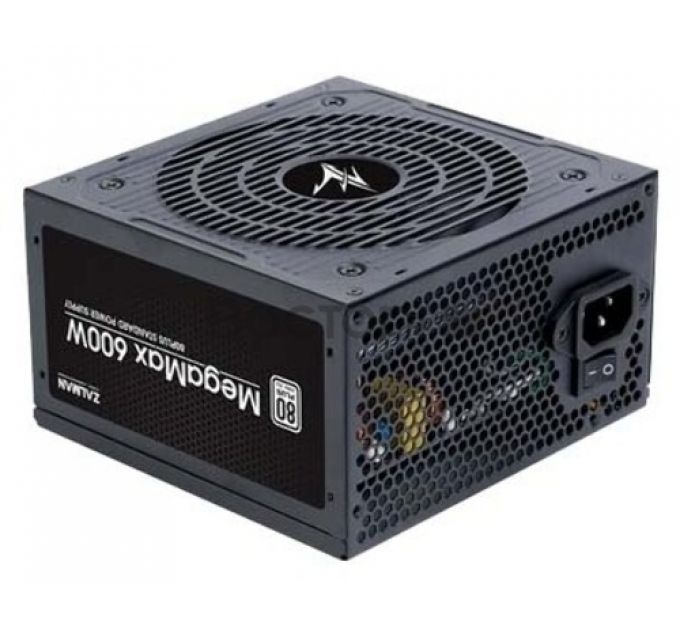 Блок питания ATX Zalman ZM600-TXII 600W (ATX12 2.31, Active PFC, 120mm fan, 80+) Retail