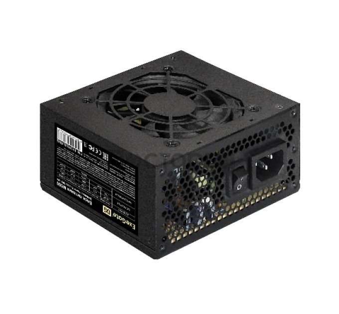 Блок питания 550W ExeGate M550 (SFX, APFC, КПД 87% (80 PLUS Silver), 8cm fan, 24pin, 4+4pin, 3xSATA,