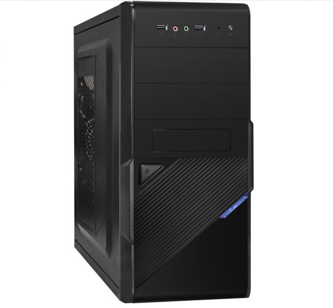 Корпус компьютерный ExeGate 400 вт черный (EX284020RUS) – купить в Москве