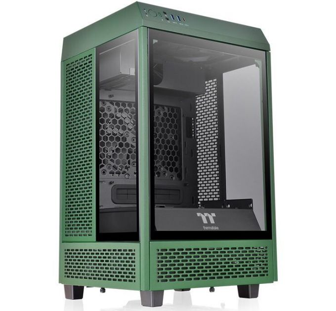 Корпус Thermaltake The Tower 100 Racing Green CA-1R3-00SCWN-00 (Mini-Tower)