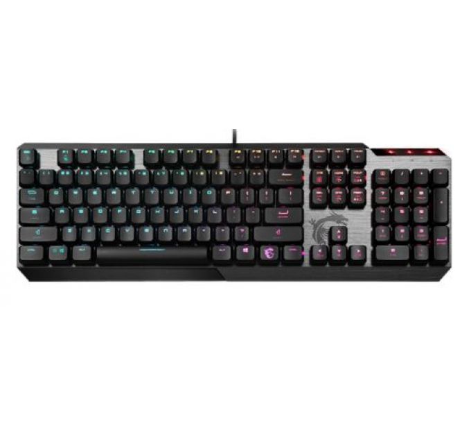 Клавиатура MSI VIGOR GK50 LOW PROFILE black, USB 2.0, RGB