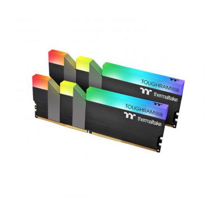 Модуль памяти DDR4 16GB (2*8GB) Thermaltake R009D408GX2-4000C19A TOUGHRAM RGB PC4-32000 4000MHz CL19 радиатор 1.35V retail