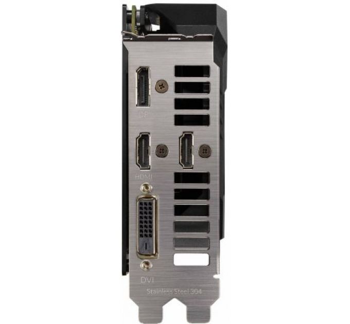 Видеокарта PCI-E ASUS GeForce GTX 1660 Ti TUF GAMING EVO (TUF-GTX1660TI-6G-EVO-GAMING) 6GB GDDR6 192bit 12nm DVI-D, 2*HDMI, DP