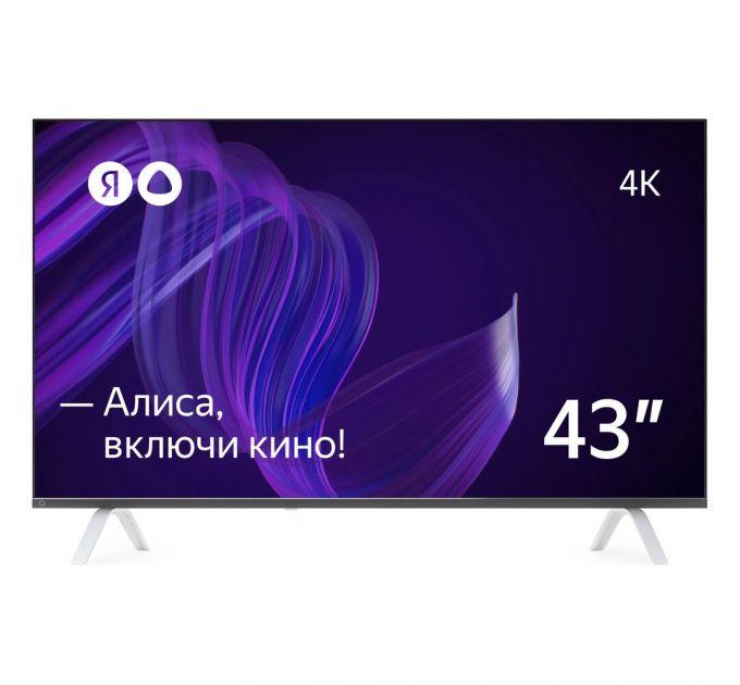 Телевизор ЖК 43" Яндекс YNDX-00071 черный