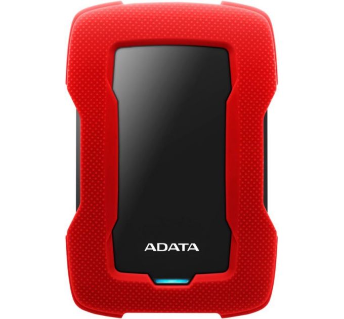 Жесткий диск A-Data USB 3.0 2Tb AHD330-2TU31-CRD HD330 DashDrive Durable 2.5; красный