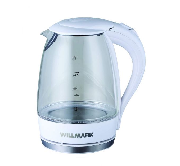 Чайник электрический WILLMARK WEK-1708G White