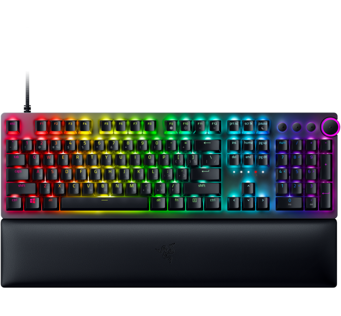 Игровая клавиатура Razer Huntsman V2 (Purple Switch) - Russian Layout Gaming Keyboard Razer Huntsman V2 (Purple Switch) (RZ03-03931300-R3R1)