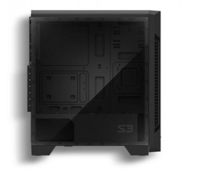 Корпус ZALMAN S3, ATX, BLACK, WINDOW, 2x3.5;, 2x2.5;, 2xUSB2.0, 1xUSB3.0, REAR 1x120mm (S3)