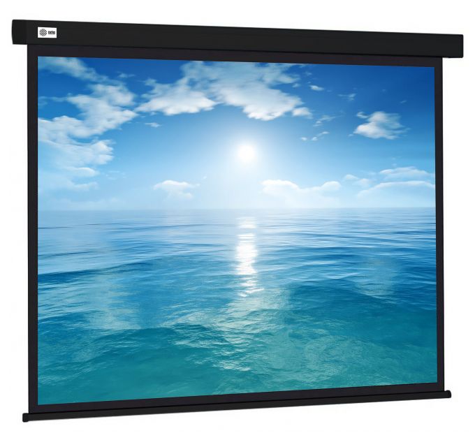 Экран Cactus 104.6x186см Wallscreen CS-PSW-104X186-BK 169 настенно-потолочный рулонный черный