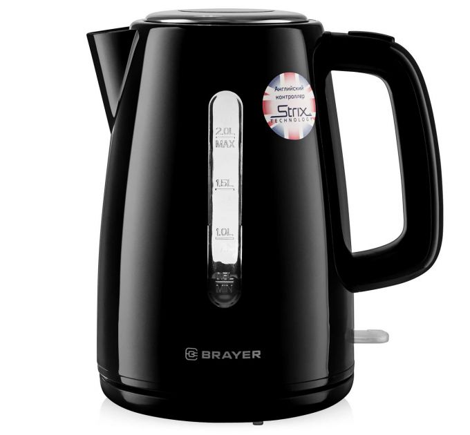 Чайник электрический Brayer BR1058BK 2 л черный
