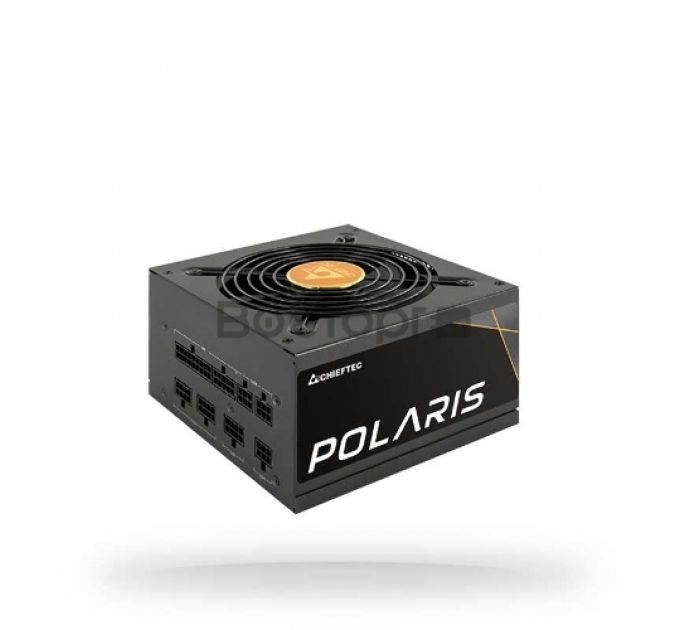 Блок питания ATX Chieftec Polaris PPS-650FC 650W, 80 PLUS GOLD, Active PFC, 120mm fan, Full Cable Management Retail