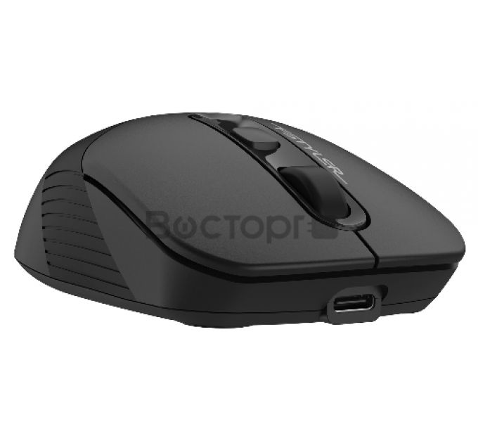 Мышь A4Tech Fstyler FB10C черный оптическая (2400dpi) беспроводная BT/Radio USB (4but)