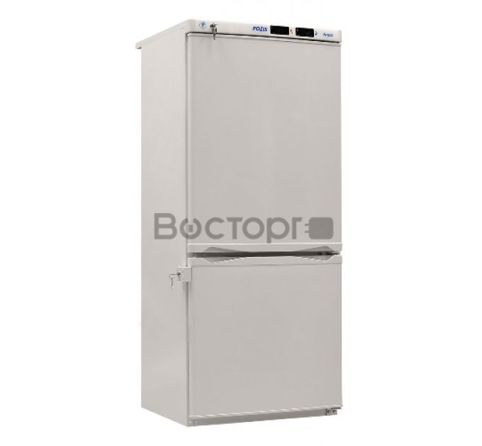 Холодильник комбинированный лабораторный ХЛ-250 "POZIS" белый, дв. металлические