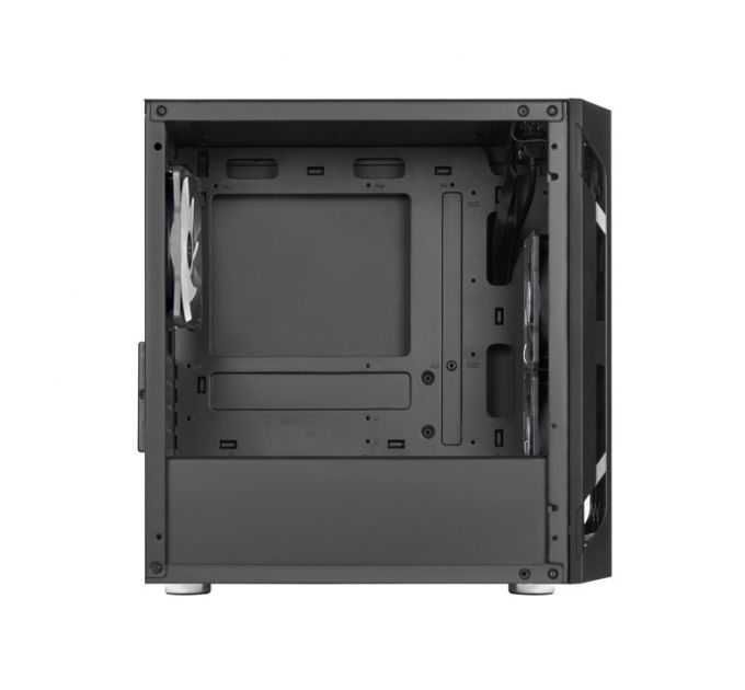 Корпус mATX SilverStone FARA H1M PRO SST-FAH1MB-PRO черный, без БП, боковая панель из закаленного стекла, USB 3.0, 2*USB 2.0, audio