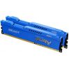 Модуль памяти DDR3 8GB (2*4GB) Kingston FURY KF316C10BK2/8 Beast Blue 1600MHz CL10 1RX8 1.5V 240-pin 4Gbit