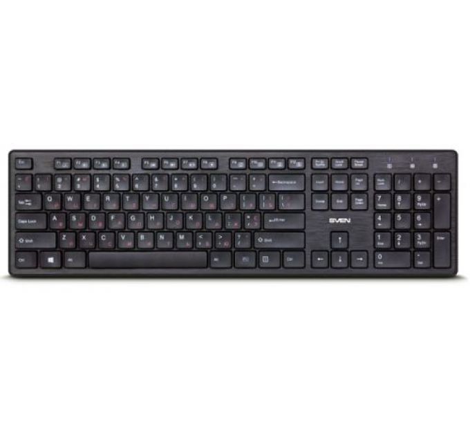 Клавиатура Wireless Sven KB-E5800W SV-017026 черная