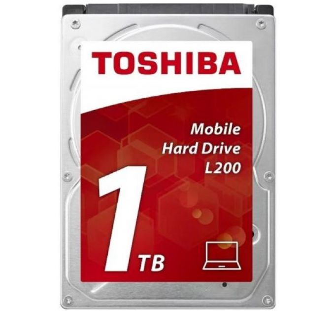 Жесткий диск 1TB SATA 6Gb/s Toshiba HDWL110UZSVA 2.5" L200 5400rpm 128MB NCQ Bulk