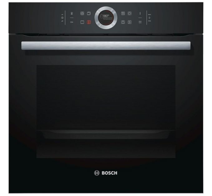 Встраиваемый электрический духовой шкаф Bosch HBG675BB1 Black