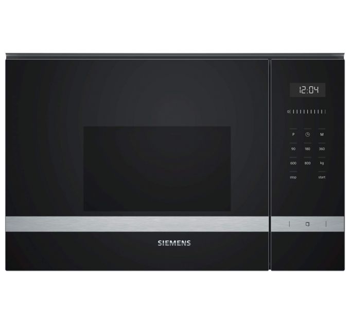 Встраиваемая микроволновая печь Siemens IQ500 BF525LMS0 Black