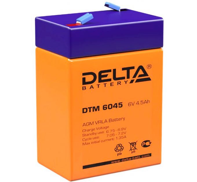 Аккумуляторная батарея Delta DTM 6045
