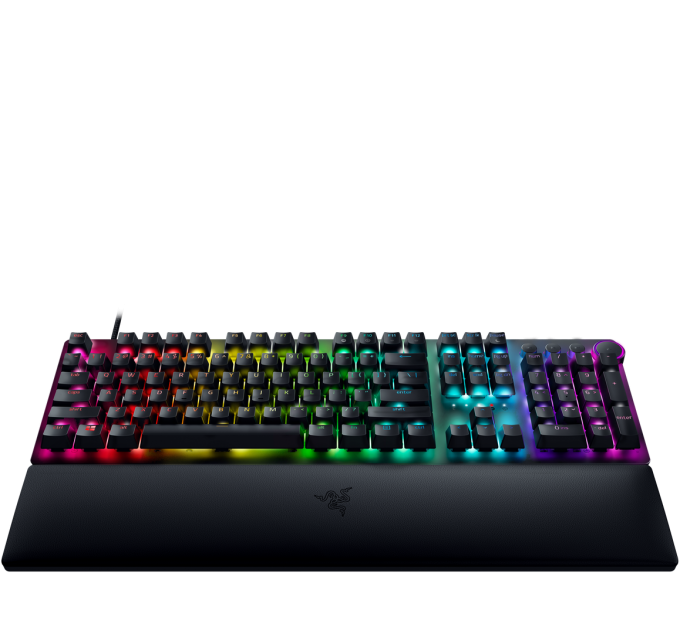 Игровая клавиатура Razer Huntsman V2 (Purple Switch) - Russian Layout Gaming Keyboard Razer Huntsman V2 (Purple Switch) (RZ03-03931300-R3R1)