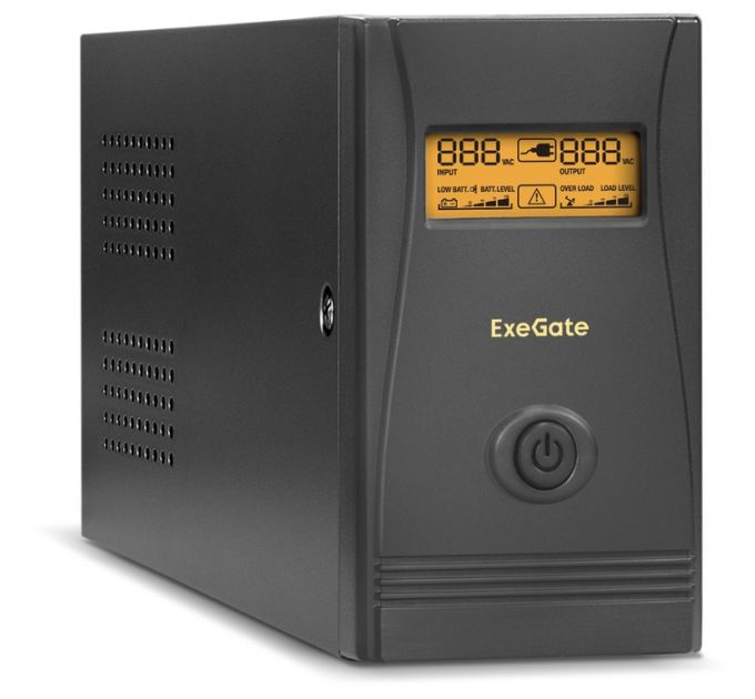 ИБП ExeGate Power Smart ULB-800.LCD.AVR.2SH.RJ.USB