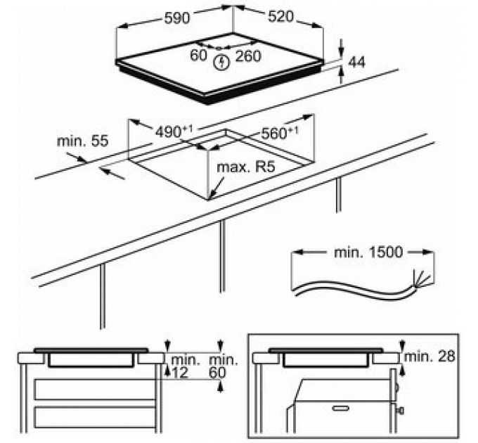 Варочная панель Electrolux EIT61443B