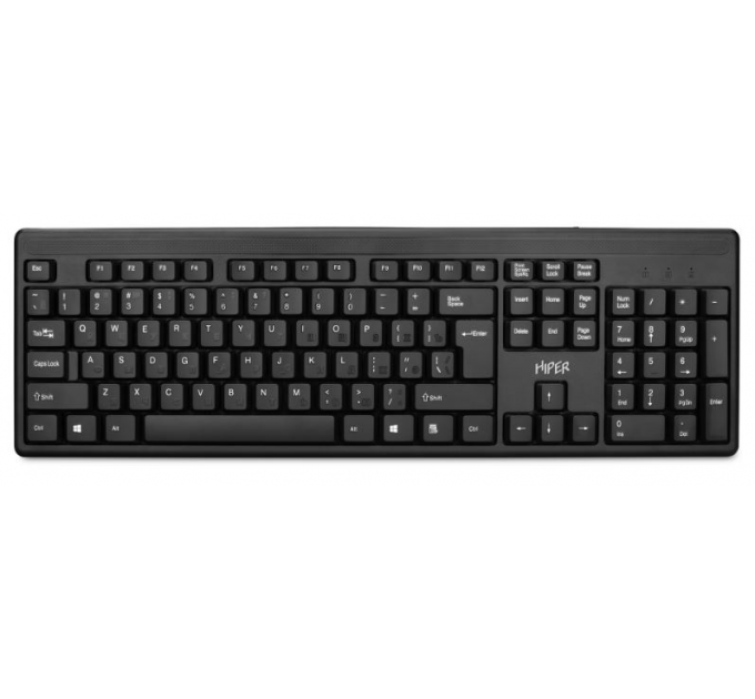 Клавиатура HIPER WIRED KEYBOARD OK-1100 BLACK (OK-1100)