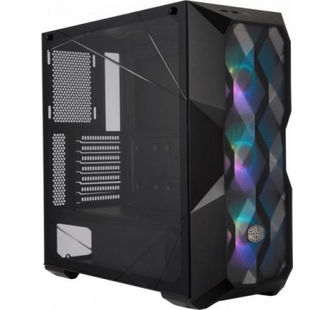 Корпус eATX Cooler Master MasterBox TD500 MESH MCB-D500D-KGNN-S01 черный, без БП, с окном, 2*USB 3.0, audio