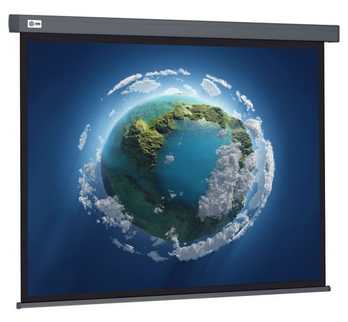 Экран Cactus 187x332см Wallscreen CS-PSW-187X332-SG 169 настенно-потолочный рулонный серый