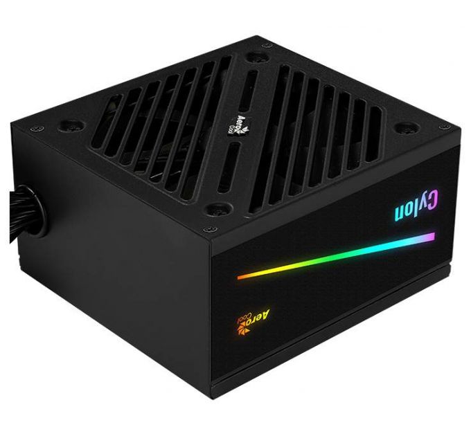 Блок питания Aerocool ATX 700W CYLON 700 80+ (24+4+4pin) APFC 120mm fan color 5xSATA RTL