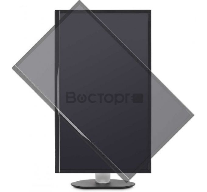 МОНИТОР 32" PHILIPS 328P6AUBREB/00 Black с поворотом экрана (IPS, LED, 2560x1440, 4 ms, 178°/178°, 450 cd/m, 50M:1, +HDMI, +DisplayPort, +USB-Type C, +RJ45, +MM)