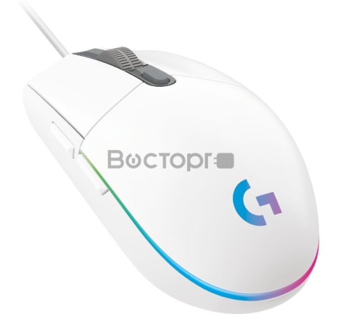 Мышь Logitech Mouse G102 LIGHTSYNC Gaming White Retail