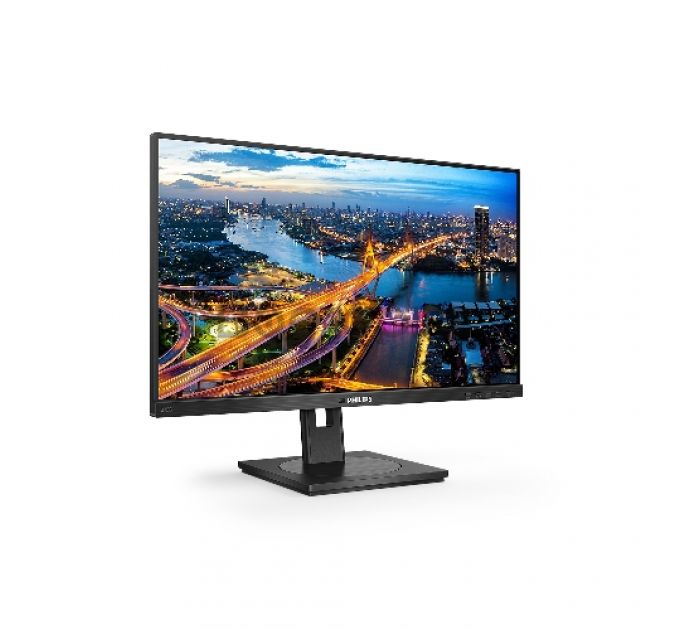 МОНИТОР 27" PHILIPS 275B1/00 Black с поворотом экрана (IPS, 2560x1440, 75Hz, 4 ms, 178°/178°, 300 cd/m, 50M:1, +DVI, +HD