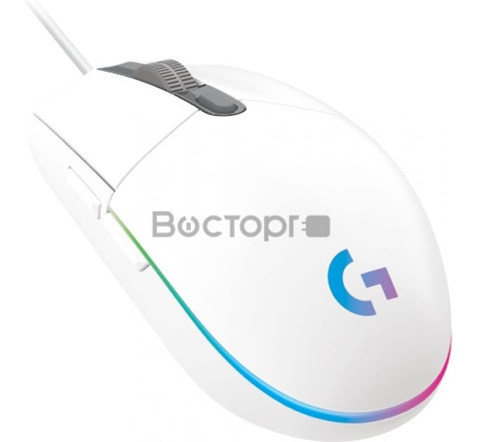 Мышь Logitech Mouse G102 LIGHTSYNC Gaming White Retail