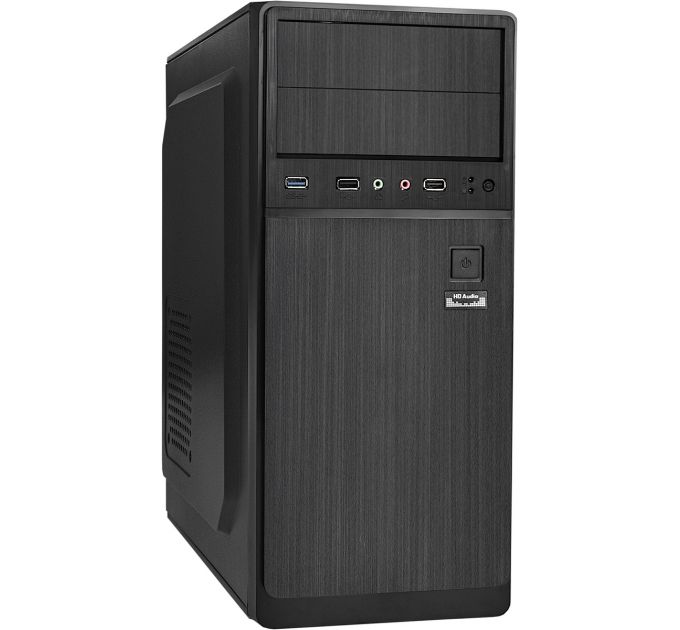 Корпус для компьютера Exegate XP-402U2 ATX (EX287140RUS), без БП, black