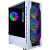 Корпус ATX 1STPLAYER DK D4 D4-WH-4G6 белый, без БП, с окном, 2*USB 2.0, USB 3.0, audio