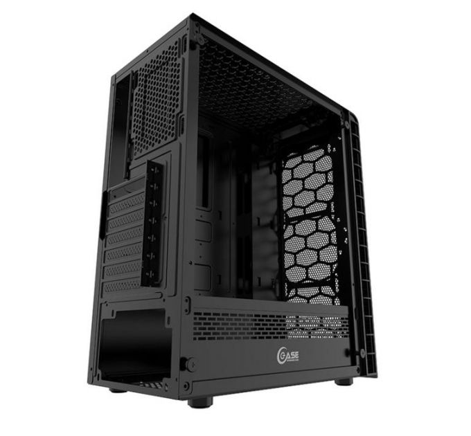 Корпус ATX Powercase Mistral Z4С Mesh LED CMIZ4C-L4 черный, без БП, с окном, 2*USB 2.0, USB 3.0, audio
