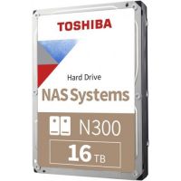 Жесткий диск 16TB SATA 6Gb/s Toshiba HDWG31GUZSVA N300 High-Reliability 3,5" 7200RPM 256MB