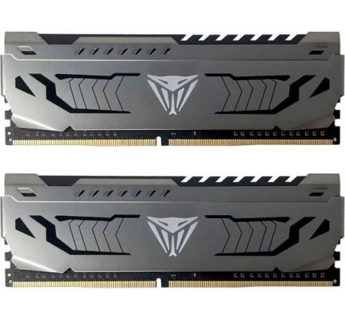 Модуль памяти DDR4 64GB (2*32GB) Patriot PVS464G360C8K Steel PC4-28800 3600MHz CL18 2Gx8 2R UDIMM радиатор 1.35V