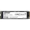 Накопитель SSD M.2 2280 Patriot P300P512GM28 P300 512GB PCI-E 3.0 x4 3D QLC 1700/1200MB/s IOPS 290K/260K