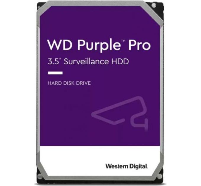 Жесткий диск 12TB SATA 6Gb/s Western Digital WD121PURP Purple Pro Surveillance 3.5" 7200rpm 256MB