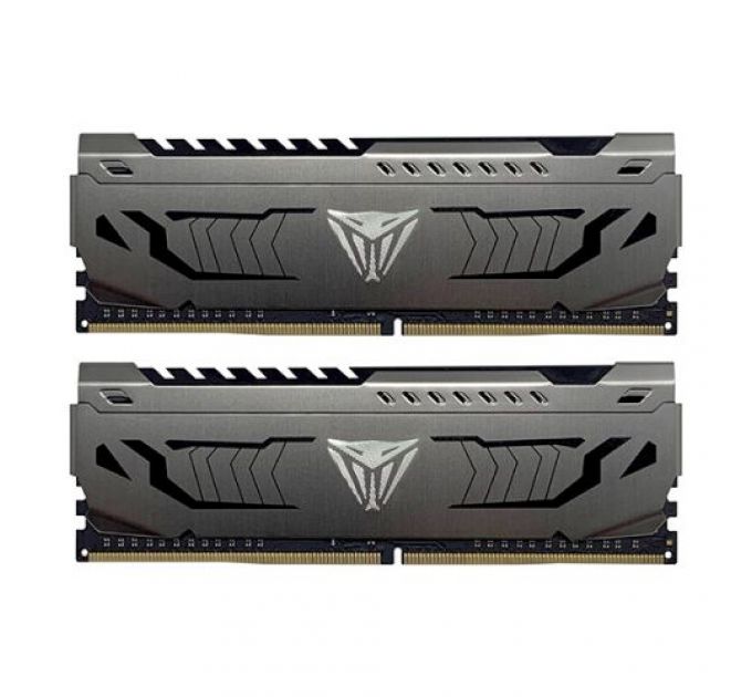 Модуль памяти DDR4 16GB (2*8GB) Patriot PVS416G360C7K Viper Steel, PC4-28800, 3600MHz, CL17, 1.35v, XMP радиатор