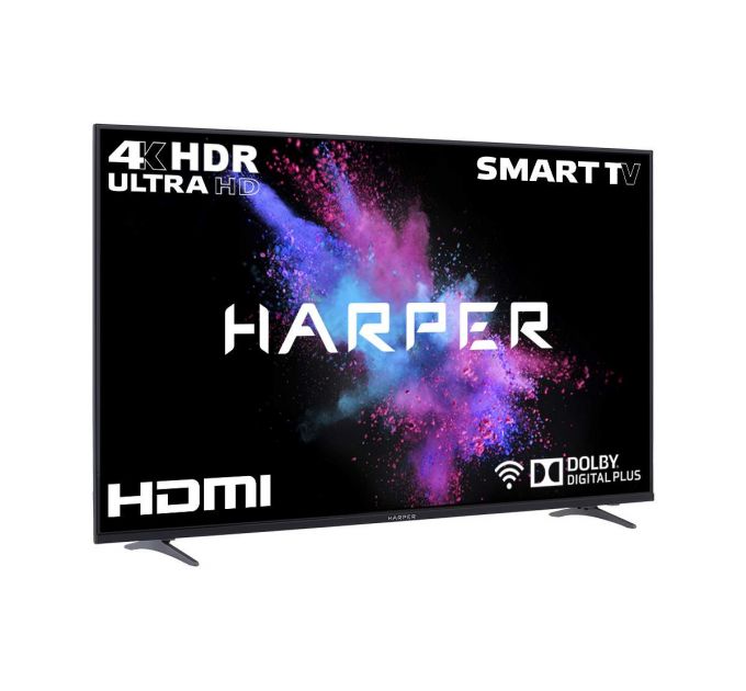 LED Телевизор 4K Ultra HD Harper 50U750TS