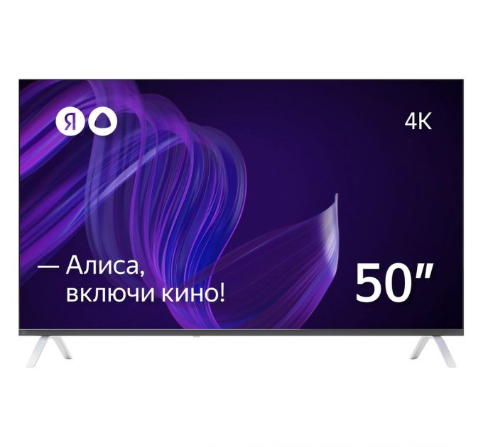LED телевизор 4K Ultra HD Яндекс 50
