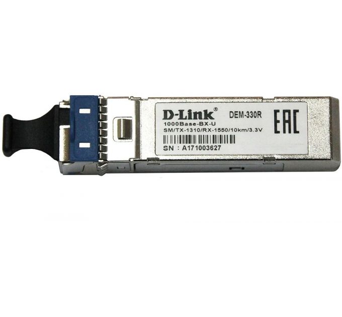 Трансивер D-Link 330R/10KM/A1A Симплексный LC (DEM-330R/10KM)