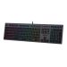 Клавиатура A4Tech Fstyler FX60 серый USB slim Multimedia LED