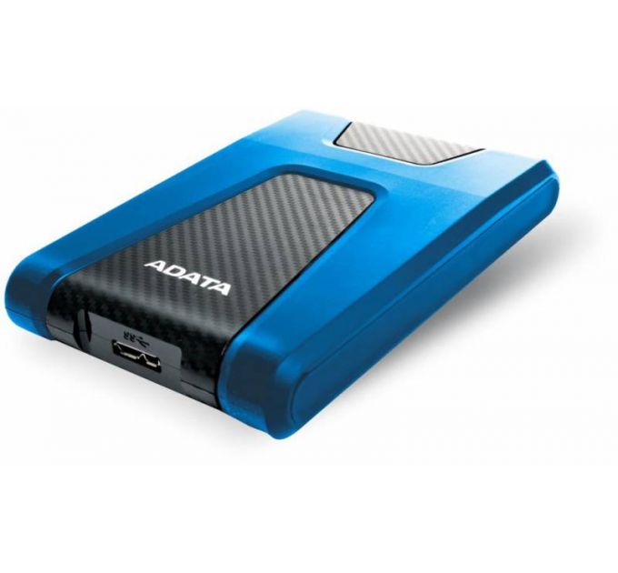 Жесткий диск A-Data USB 3.0 1Tb AHD650-1TU31-CBL HD650 DashDrive Durable 2.5; синий